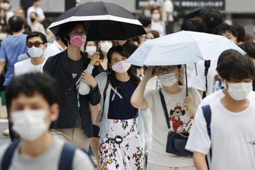 일본 코로나19 하루 확진 1443명 증가세 지속, 중국은 49명으로 늘어