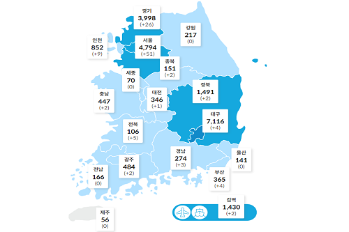 국내 코로나19 하루 확진 153명으로 늘어, 수도권 감염 또 100명대 