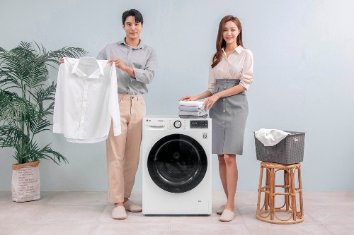 LG전자 인공지능 세탁기 12kg 용량 신제품 출시, 1인가구 공략