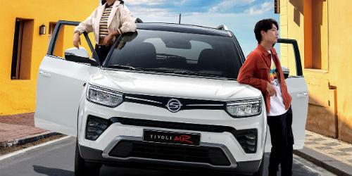 쌍용차, 티볼리에어 출시행사를 7일 CJ오쇼핑 방송으로 진행 