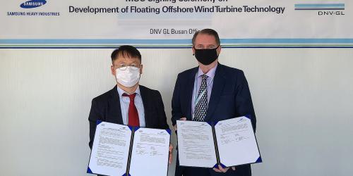 삼성중공업, 독일-노르웨이 선급협회와 해상풍력 구조물 개발 추진 