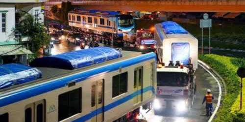 CJ대한통운 베트남 자회사 CJ제마뎁, 호찌민 도시철도 전동차 운송