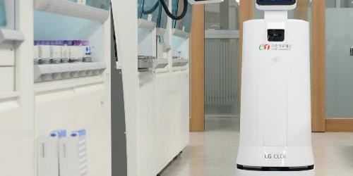 LG전자, 서비스로봇 ‘클로이’를 이원의료재단과 국립암센터에 공급