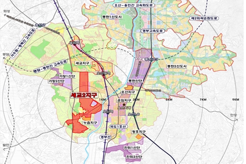 토지주택공사, 경기도 오산세교2 택지개발사업지구 1필지 경쟁입찰 