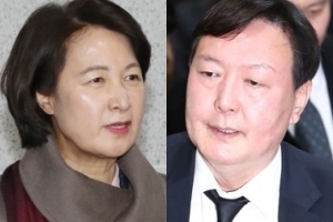 추미애 "검찰총장 비위 혐의에 직무배제 명령", 윤석열 "법적 대응"
