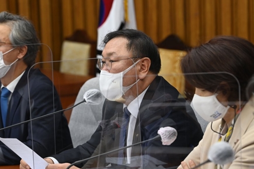 김태년 “윤석열 징계절차 적법, 검찰의 재판부 사찰은 명백한 불법”
