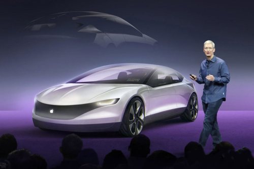 외국언론 "애플, 자체개발 배터리의 자율주행 전기차 2024년 출시"