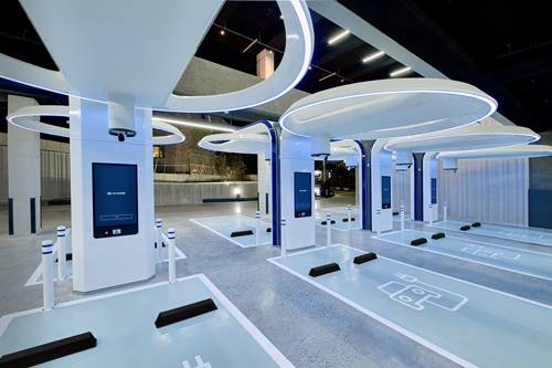 현대차, 아이오닉5 초고속충전 가능한 '현대 EV스테이션 강동' 열어