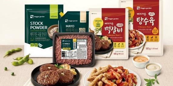 농심, 비건식품 브랜드 베지가든을 대형마트와 온라인쇼핑몰에 넣어 