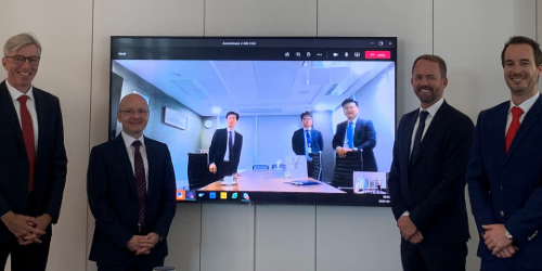 현대중공업그룹, 스위스 엔지니어링회사와 선박서비스 협력 강화     