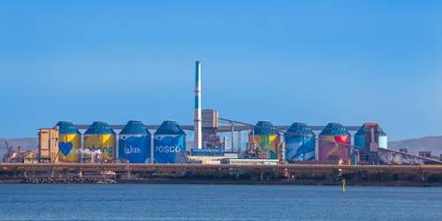 포스코, 포항제철소에 밀폐형 원료저장설비 ‘사일로’ 8기 더 준공