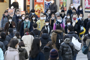 일본 코로나19 하루 확진 1214명으로 늘어, 중국은 해외유입만 6명
