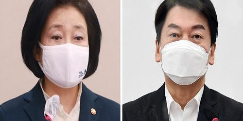 서울시장 가상대결, 단일후보 안철수 39.4% 박영선 39.3% 접전