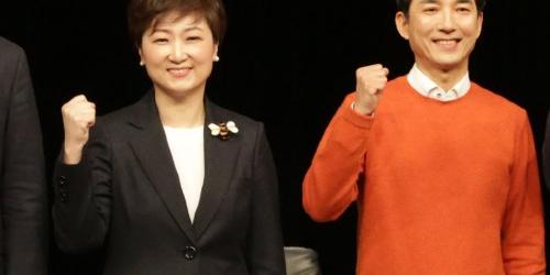 국민의힘 부산시장 경선에서 박민식 이언주 후보 단일화 합의