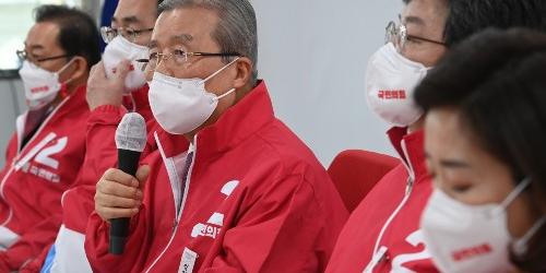 김종인 “여론조사에 자만하면 안 돼, 선거 시작과 결과 다를 때 많아”