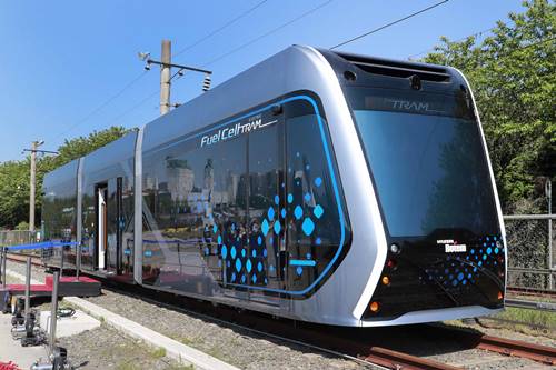 현대로템, 미래 친환경 도시교통수단 '수소트램' 콘셉트카 공개