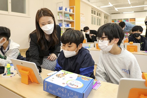 교원그룹, IT인프라 부족한 초등학교에 에듀테크 장비와 콘텐츠 지원