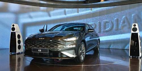 [현장] 기아 K8 확 바꿔, 메리디안 사운드시스템으로 변신을 증명