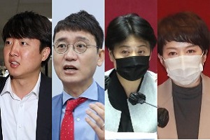 이준석 김웅 국민의힘 당대표 경쟁 약진, 소장파 단일화로 파란 만들까 