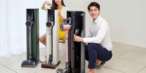 LG전자, 무선청소기 먼지통 자동으로 비워주는 거치대 별도판매