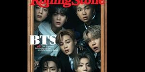 방탄소년단 미국 대표 음악잡지 롤링스톤 표지에, 아시아 그룹 최초