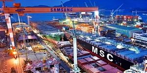 삼성중공업 거제조선소에서 협력업체 노동자 추락해 사망