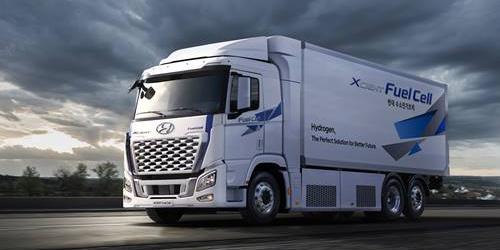 현대차 '2021 엑시언트 수소트럭' 내놔, 장재훈 “수소비전 앞당긴다”