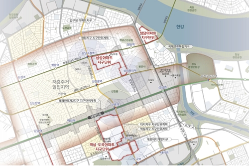 서울시, 청담과 도곡아파트지구를 지구단위계획구역으로 지정