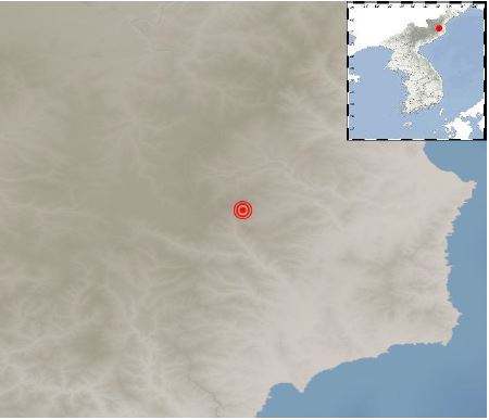 북한 핵실험장 위치한 길주군 규모 2.5 지진 발생, 기상청 "자연지진"