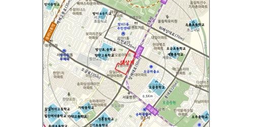 서울시 방이동 대림가락아파트 재건축 결정, 929세대로 지어져