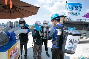 쌍용건설 폭염에 건설현장 온열질환 예방 나서, "충분한 휴식 제공"