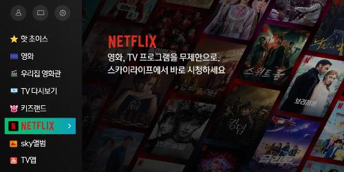 KT스카이라이프 넷플릭스 론칭, 김철수 