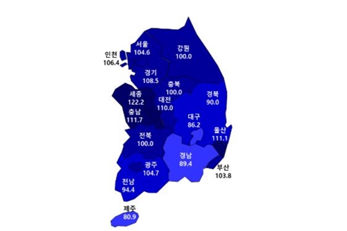 8월 전국 주택입주경기 전망 양호, 수도권 세종 '맑음' 대구 경남 '흐림'