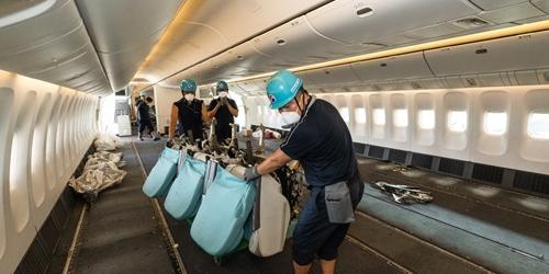 대한항공, 화물기 개조 여객기 운항 1만 회 넘어서 40만 톤 수송