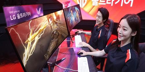 LG전자 게임용 모니터 울트라기어 신제품 내놔, 34인치 169만 원