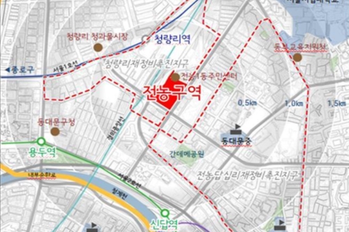 서울시 전농동 재정비계획 변경안 가결, 주택공급 1122세대로 늘어 