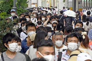 일본 코로나19 하루 확진 2674명으로 늘어, 중국 본토 포함해 29명