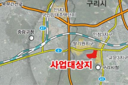 경기도 구리 교문동 일대를 토지거래허가구역으로 지정, "투기억제" 