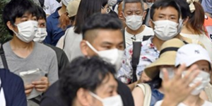일본 코로나19 하루 확진 2만 명 다시 넘어서, 중국 본토 포함 28명