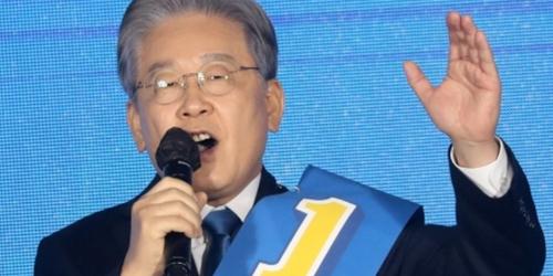 이재명 '1차 슈퍼위크' 득표 51% 본선 직행 파란불, 이낙연 31.45%