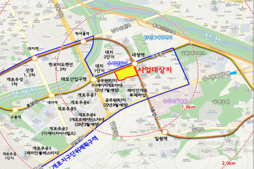 서울시 일원동 개포우성7차 재건축 정비구역 지정, 1234세대 건축