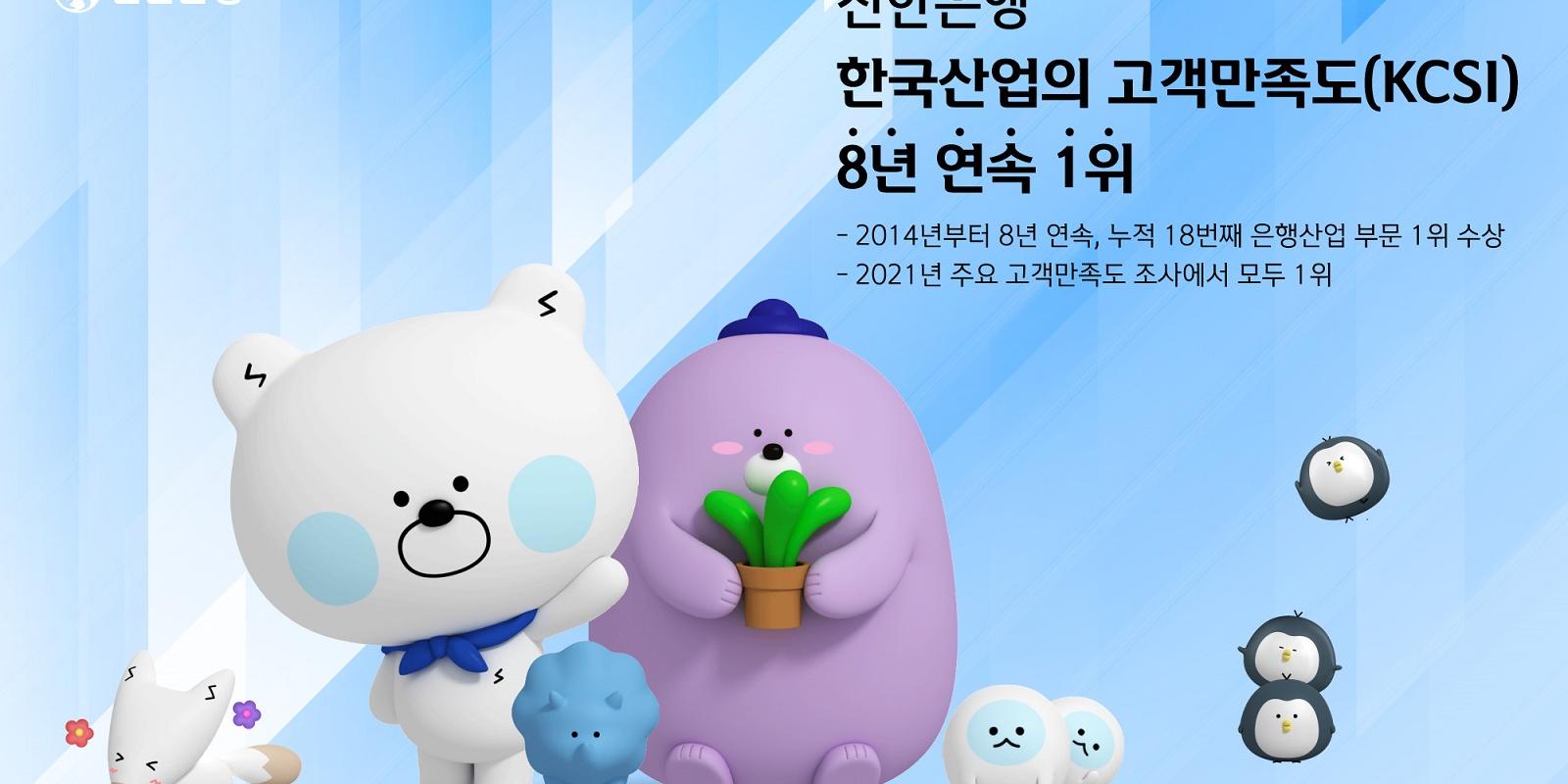 신한은행 신한카드 삼성생명 삼성화재 삼성증권, 고객만족도 1위 차지