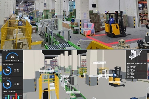 CJ대한통운 가상 물류센터 구축, "시뮬레이션으로 최적의 솔루션 도출"
