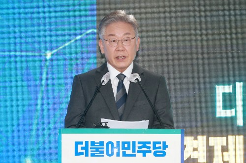 이재명 "고구려 기병처럼 디지털영토 개척, 더 많은 일자리 창출" 