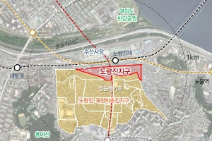 서울시 노량진역 일대 재정비결정안 수정가결, 교육문화 청년특화 강화 