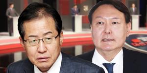 국민의힘 경선 당원투표 불붙어, 윤석열 조직표인가 홍준표 민심인가