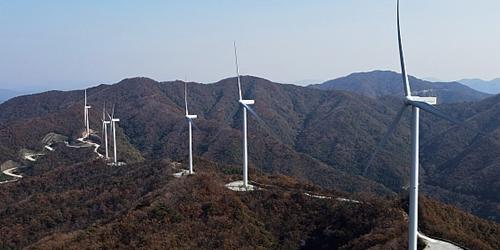 두산중공업 전남 장흥풍력발전단지 준공, “풍력발전기술 개발 박차”