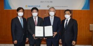 NH투자증권 롯데호텔 프리미엄 실버사업 맞손, 정영채 