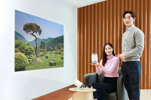 삼성전자 휴대용 프로젝터 '더 프리스타일' 예약판매, 가격 119만원