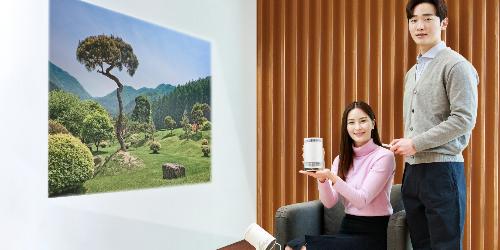 삼성전자 휴대용 프로젝터 '더 프리스타일' 예약판매, 가격 119만원